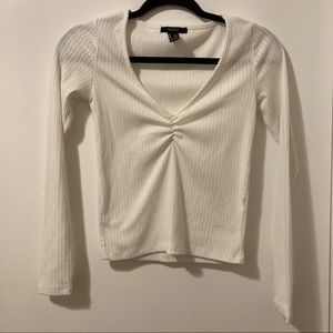 Forever 21 Long Sleeve Crop Top